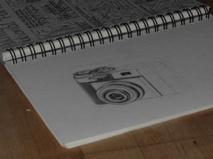 camera drawing