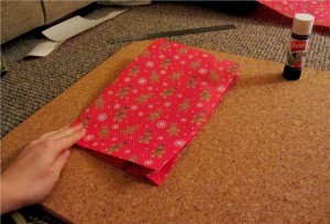 Christmas gift bag tutorial