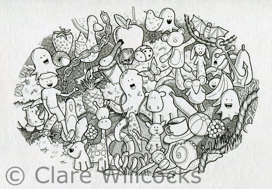 clare willcocks doodle artist